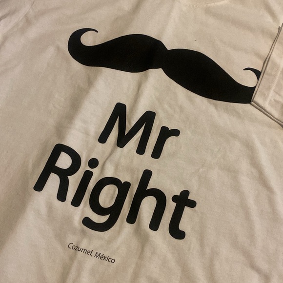 Two Tshirts Mr right and Mrs Always right - Picture 7 of 7